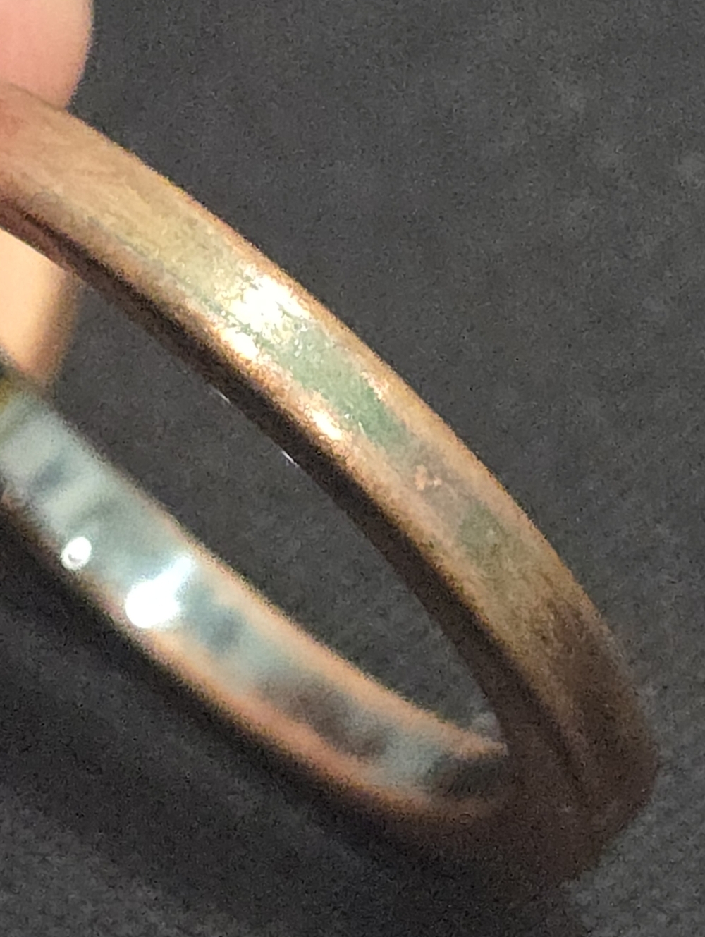 Vintage Copper Hoop Earrings - Picture 5 of 5
